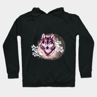 Wolf in winter Hoodie